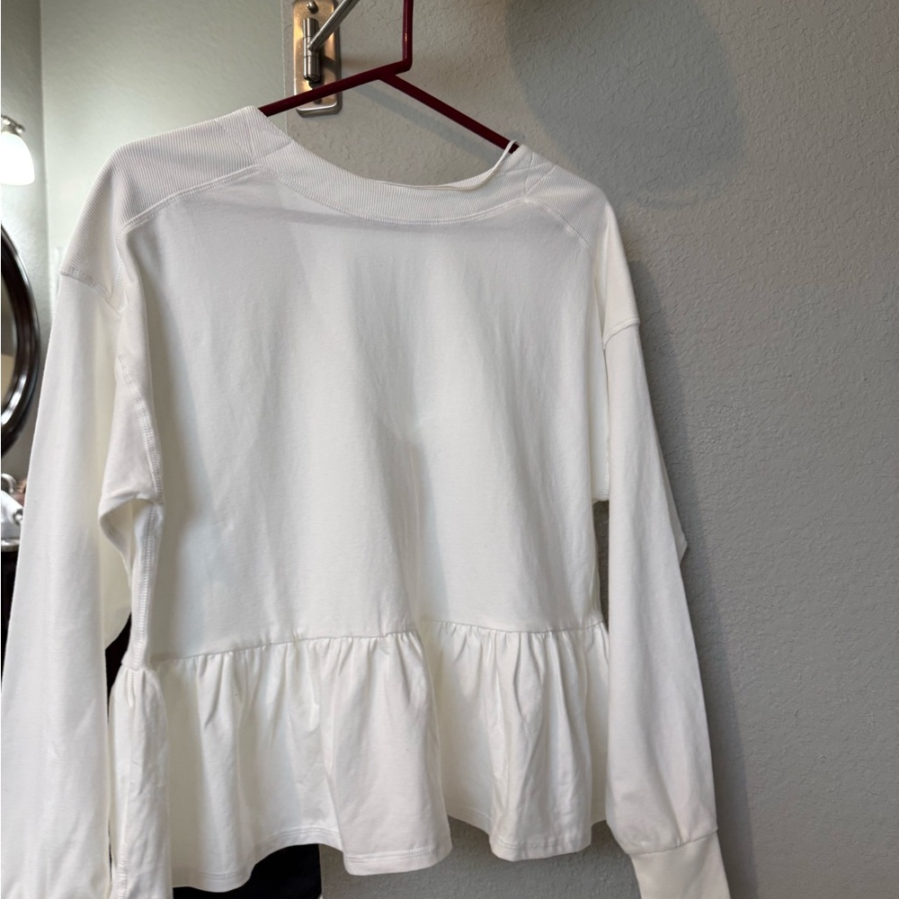 FP Movement by Free People White Long Sleeve Top